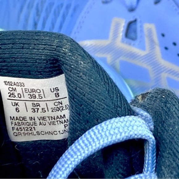 Asics Netburner Sneakers Womens Sz 8 Blue Ballistic MT 2 Tennis Pickleball Shoes - Picture 12 of 14